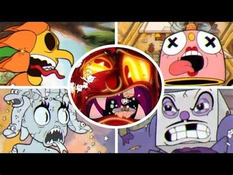 Cuphead All Boss Knockouts Animations YouTube In 2021 Animation