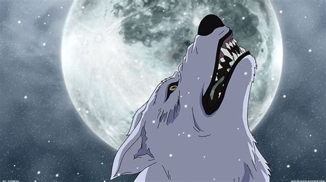 Moon Wolfs Rain Kiba Wolves Hd Wallpaper Pxfuel