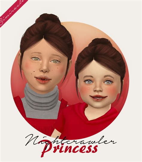 Simiracle Nightcrawler S Princess Hair Retextured Kids And Toddlers