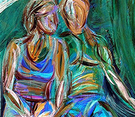Beautiful People Acrylic On Paper Canvas Art For Sale Canvas Art