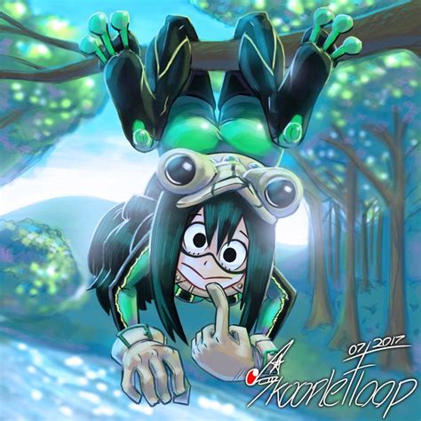 My Hero Academia Bnha Tsuyu Asui Froppy Quirk Frog Form