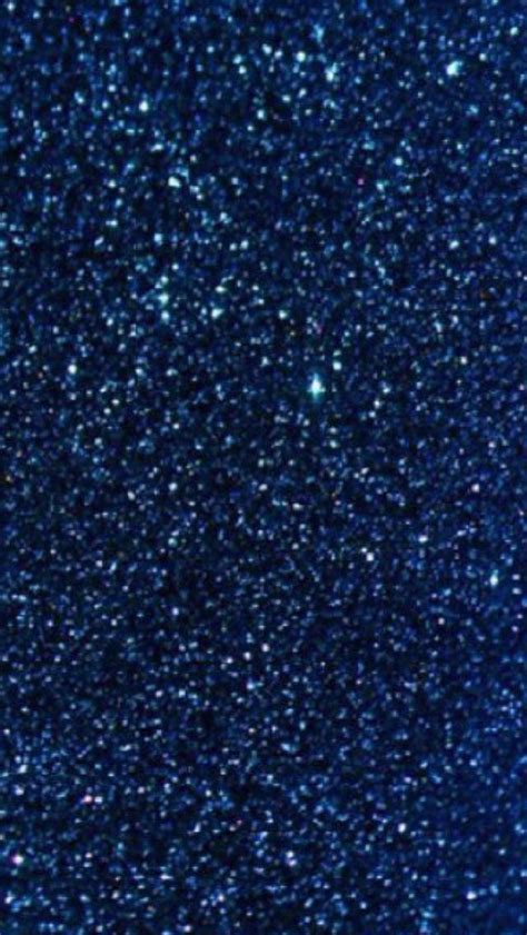 Dark Blue Glitter Background