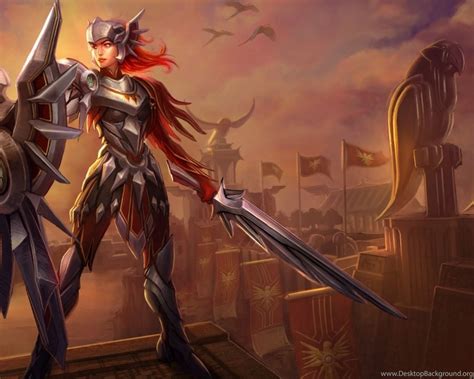 League Of Legends Wallpaper Leona Game Wallpapers