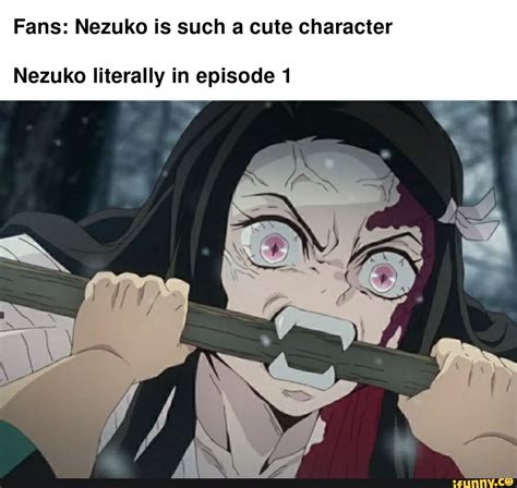 Fans Nezuko Is Such A Cute Character Nezuko Literally In Episode 1