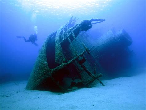 Dort kann der berüchtigte schiffsbohrerwurm nicht leben, der normalerweise schiffswracks in kurzer zeit zerfrisst. Wrack bei Pomonte (Elba) Foto & Bild | unterwasser, uw-salzwasser, natur-kreativ Bilder auf ...