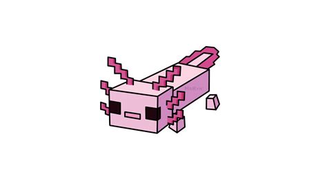 Axolotl Walking Animation Minecraft