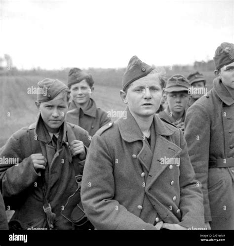 Coscritti Giovani Ragazzi Soldati Esercito Tedesco Seconda Guerra Mondiale Seconda Guerra