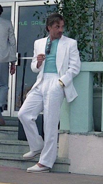 Pin By Birgit Spyros On Don Johnson In 2020 Miami Vice Don Johnson Linen Suit
