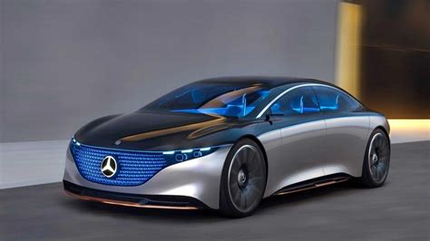 Mercedes Benz Vision Eqs Showcases Electric Luxury