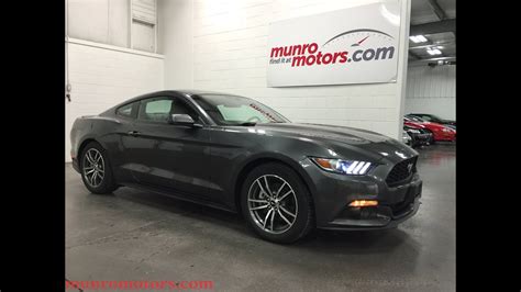 2015 Ford Mustang Ecoboost Premium Coupe Roush 6 Speed Sold Munro
