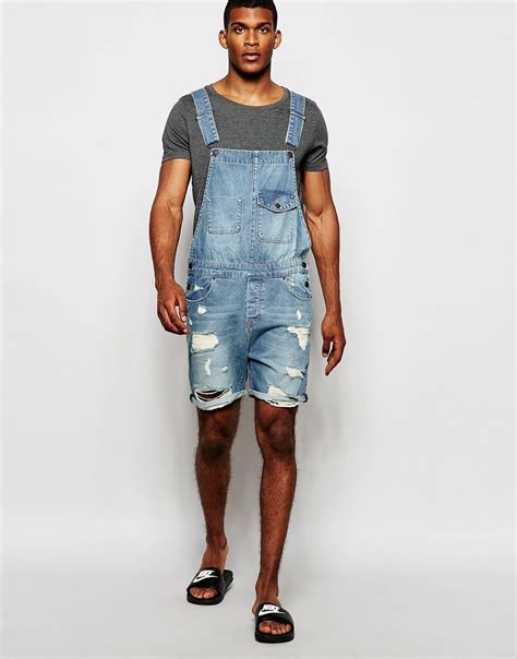 denim dungaree shorts for men overall shorts outfit denim overalls shorts men overall