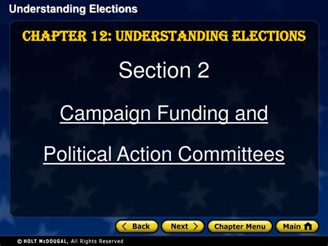 Ppt Campaign Funding And Political Action Committees Understanding