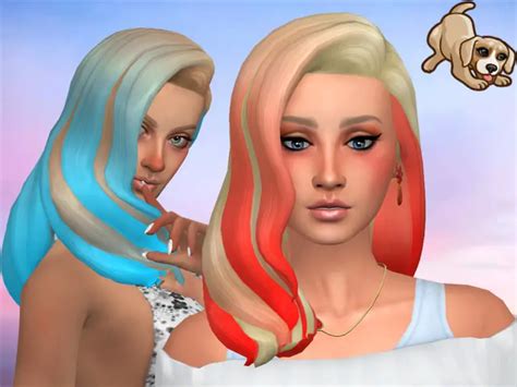 The Sims Resource Hair Maxis Match With Gradients By Camilo Grande