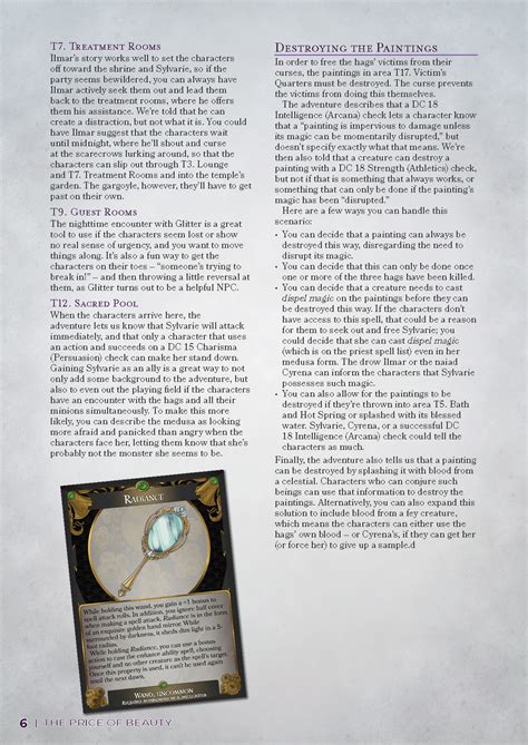 The Price Of Beauty A Candlekeep Mysteries Dms Resource Maps Cheatsheets Advice Dungeon