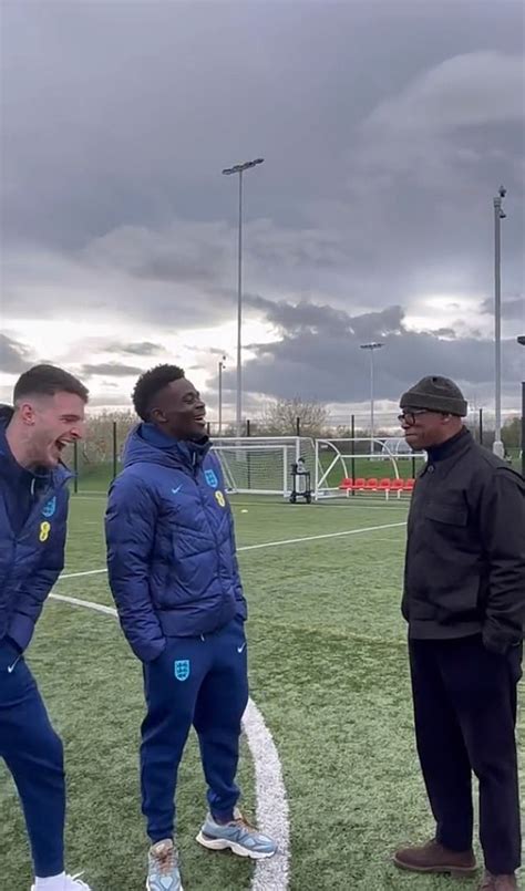 Arsenal Legend Ian Wright Reveals He Tapped Up Declan Rice During