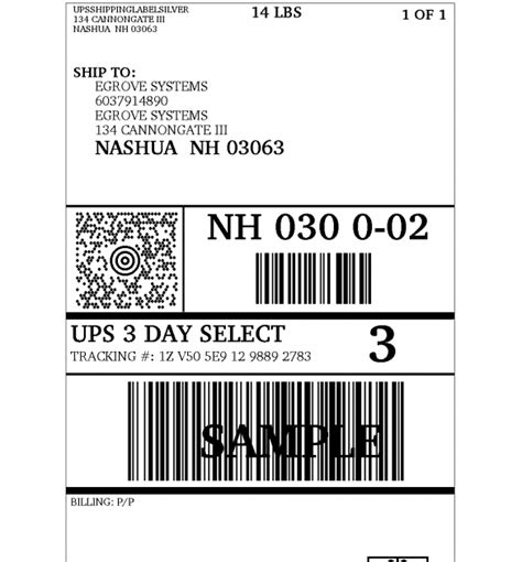 When filling out the shipping information form for your labels,. Ups Overnight Label Template / 14 Things About Ups ...