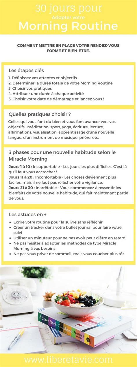Psychology 30 Jours Pour Adopter Votre Morning Routine