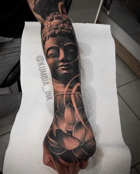 Buddha Tattoo By The Best Artist Kumbiink Buddha Tattoos Buddha