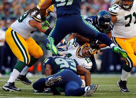 Green Bay Packers Vs Seattle Seahawks In Pictures Sport The Guardian