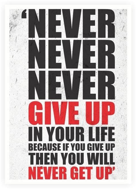 Maybe you would like to learn more about one of these? Never Give Up In Your Life Gym Motivational Quotes Poster ...