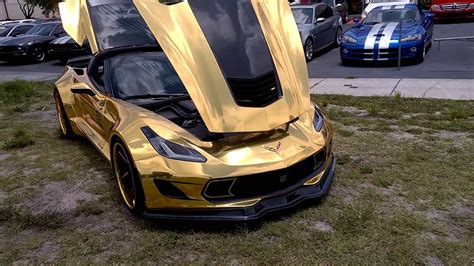 2015 Gold Corvette C7 Youtube