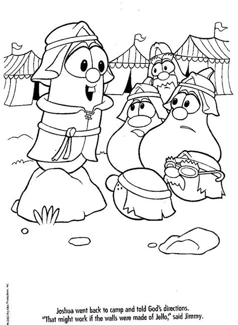 Explore the world of disney with these free mickey mouse and friends coloring pages for kids. Printable Veggie Tales Coloring Pages | Mission Friends/GA ...