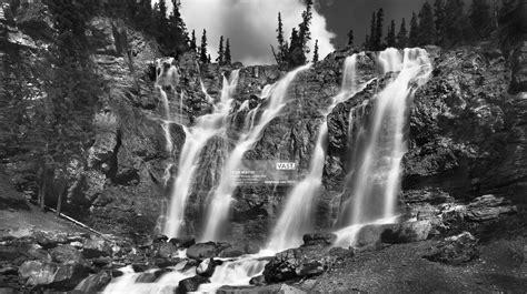 Black And White Waterfall Photos Large Format Fine Art Prints Vast