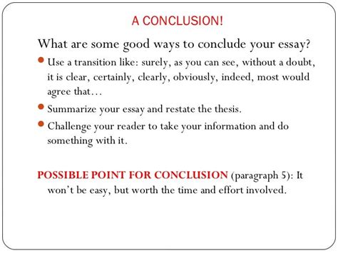 😀 How To Begin A Conclusion Writing A Conclusion 2019 01 19