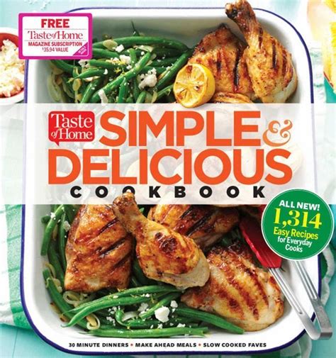 Taste Of Home Simpleanddelicious Cookbook All New 1357 Easy The Chew