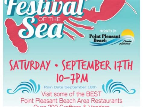 Point Pleasant Beachs Festival Of The Sea Coming Up Soon