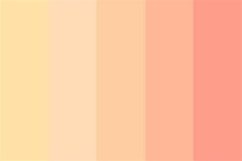 Peach Fuzz Color Palette Peach Paint Colors Peach Colored Rooms