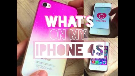 ♡whats On My Iphone 4s♡ Youtube