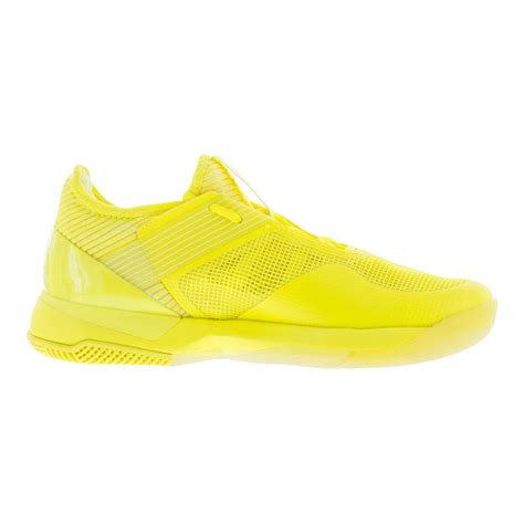 Adidas Women`s Adizero Ubersonic 3 Tennis Shoes Bright Yellow And