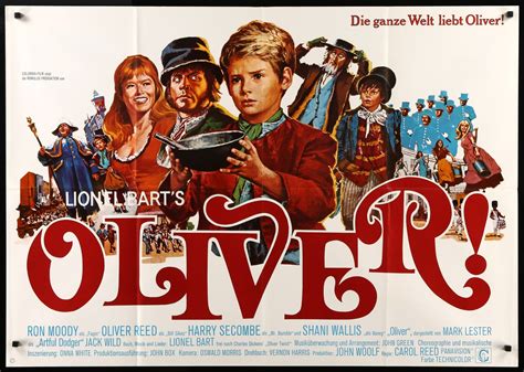 Oliver 1968 Original German A0 Movie Poster Original Film Art