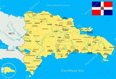 Mapa Presas Republica Dominicana