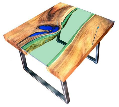 Check out our live edge table legs selection for the very best in unique or custom, handmade pieces from our furniture shops. Live edge river coffee table glowing in the dark with ...