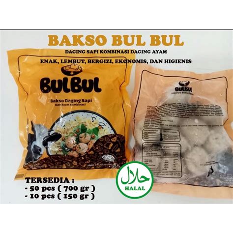 Jual Bakso Bulbul Isi Pcs Baca Deskripsi Shopee Indonesia