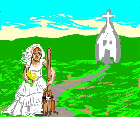 The Bride And Broom Drawception