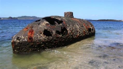 This Mysterious Submarine Wreck Has Surfaced At Low Tide For More Than