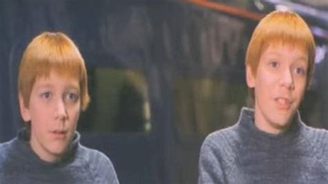 The Weasley Twins From Harry Potter Look Unrecognisable Without Their