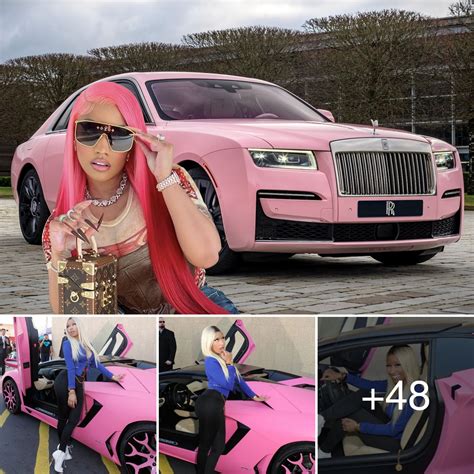 Nicki Minaj Customized Her Rare Supercar The Rolls Royce Cullinan By Painting It Pink
