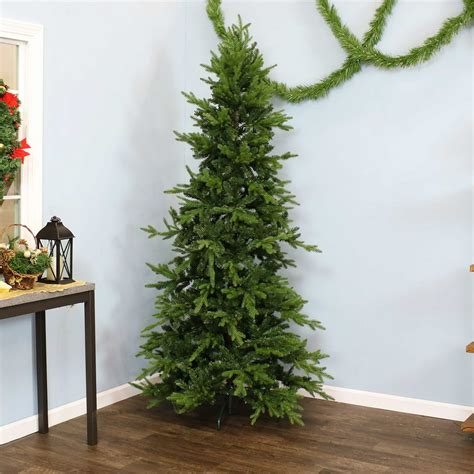 Sunnydaze Tall Slim And Stately Christmas Tree Indoor Unlit Pvc