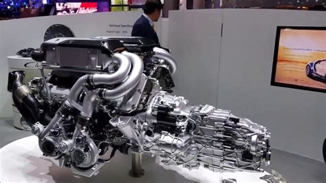 Bugatti Chiron W16 Engine 2018 Youtube