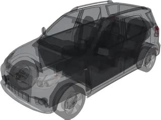 Daihatsu Terios 3D Model 3D CAD Browser