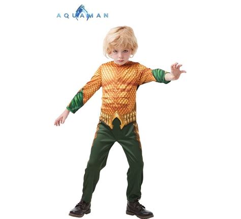 Costume Classico Aquaman Per Bambino