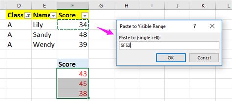 How To Paste Values To Visible Filtered Cells Only In Excel