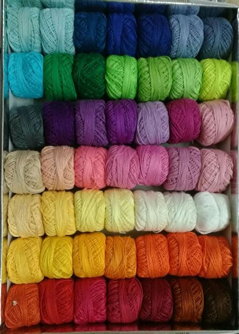 My Collection Of Perle Cotton Threads