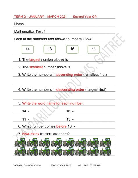 maths  interactive worksheet