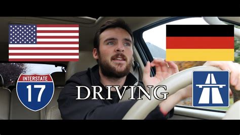 However, it's usually best to apply in your local consulate before you travel, to avoid any delays or issues. Driving: Germany vs. USA - YouTube