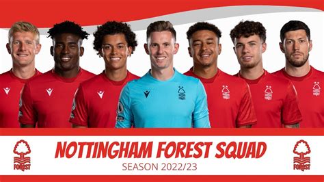 Nottingham Forest Squad Nottingham Forest Official Squad